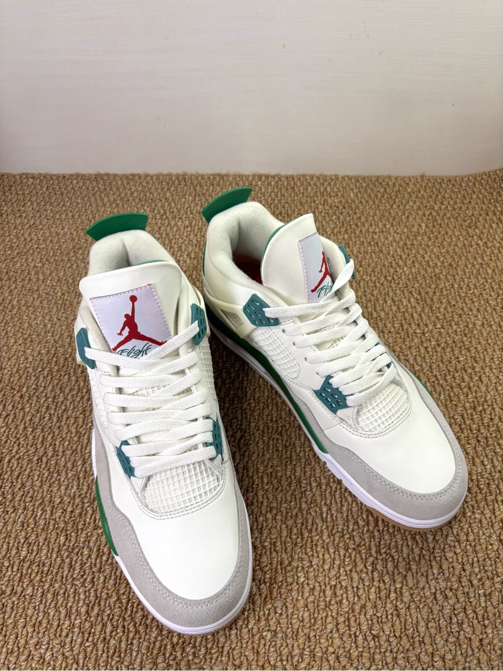 Nike SB x Air Jordan 4 Retro Pine Green -Men’s Athletic Shoes Sneakers - Picture 3 of 6
